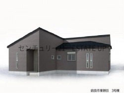 南向き×収納充実×省エネ設計!LDK15帖以上の明るいリビングに人気のカウンターキッチン。帖佐駅徒歩18分の利便性と、ゆとりある敷地が魅力の子育て応援住宅。快適さと安心を兼ね備えた全3棟の新築4LDK