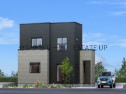 DEMO-01 坂之上駅徒歩10分、南向きLDK18帖の開放的な4LDK。天井高2.5mのゆとりと、高気密高断熱・オール電化の快適性能を備えた住まい。ルーフバルコニー付きで暮らしが広がる新築♪