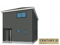 DEMO-01 LDK18.5帖の開放感ある4LDK新築住宅。主寝室WIC付きで収納充実、家事動線も良好。住宅性能評価取得の安心設計で家族の暮らしをしっかり支えてくれます♪駐車スペースも3台可能♪