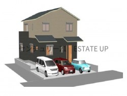 DEMO-01 人気の平屋でゆとりある広さ4SLDK。リビング横に和室付きでLDK17.4帖♪駐車3台可能で来客対応も安心！バス停近く×スーパー・コンビニ利便性環境です。