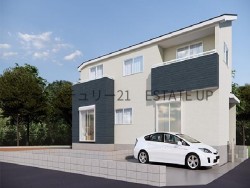 DEMO-01 ゆとりある敷地で使いやすい間取り4LDKに和室付き新築♪駐車3台可能なので来客時や将来の車増にも安心！幼稚園・小学校近くで子育てもしやすい環境です。