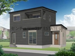 DEMO-01 開放感あるLDK18帖の広々リビングで家族が自然と集まる空間設計。駐車3台以上可能なゆとりの敷地なので複数台所有や来客時も安心。駅徒歩16分で閑静な住宅街で落ち着いた利便性のある暮らしができます♪