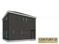 DEMO-01 家族が自然と集まる16帖のLDKに和室付き新築住宅♪2階には広々としたルーフバルコニーを設置×駐車3台可能！駅やバス停も近く暮らしやすい住環境です。