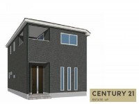 DEMO-01 18帖の家族が集うリビング空間でルーフバルコニー付き新築住宅♪ゆとりある敷地で駐車3台可能！生活利便施設が徒歩圏内に揃い、小・中学校や幼稚園も近く子育ても安心できる立地です。